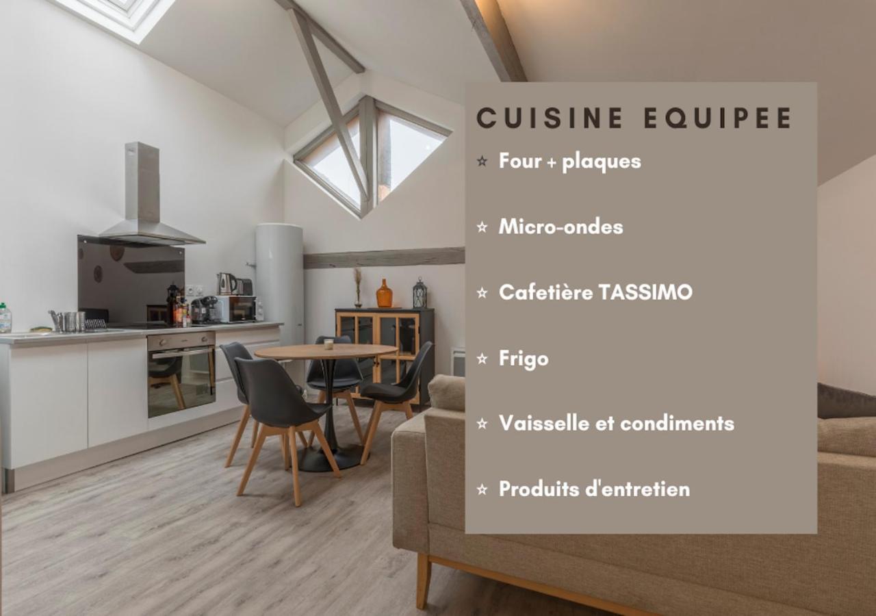 Atypique - 2 Chambres Avec Salles De Bains, Cuisine Equipee, Parking Gratuit Castelsarrasin Exterior photo